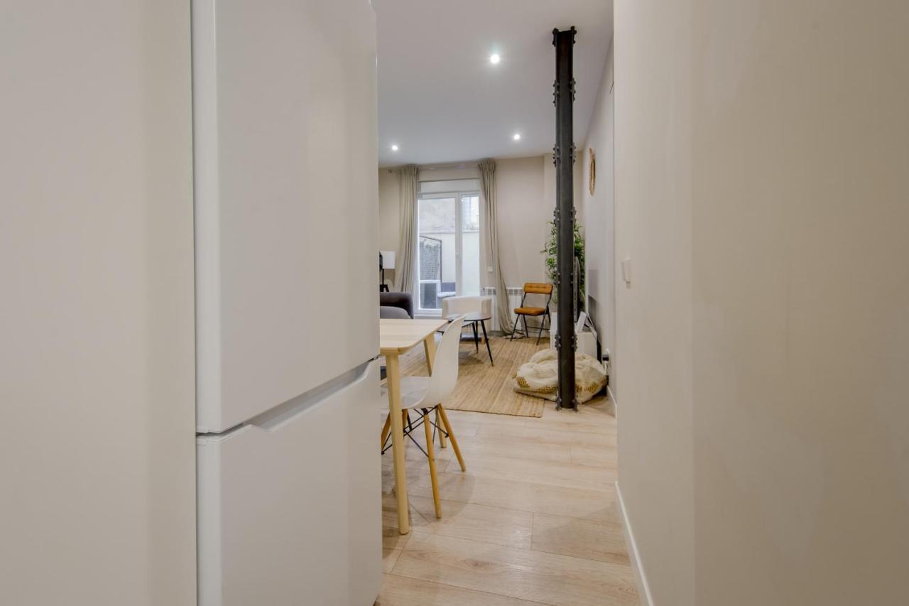 Acogedor Apt 3 Habitaciones Y Terraza En El Centro 马德里 外观 照片